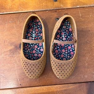 Carters suede Heart flats